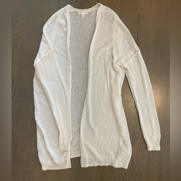 Abound | White Loose Knit Sweater (XS) - Picture 1 of 3